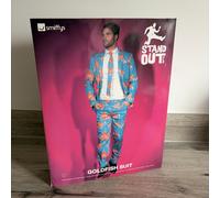 Stand Out Mens Goldfish Suit LARGE Pants Blazer Costume - BRAND NEW & BOXED