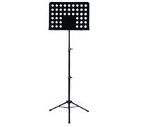 Stand portable Music Portable Folding Music Stand Three-stage Lifting Concert Song Stand Violin Guzheng Guitar Music Stand Stability and Durability(Black)