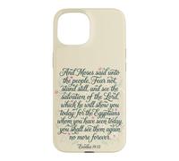 Stand Still and See the Salvation of the Lord | Exodus 14:13 Case for iPhone 15