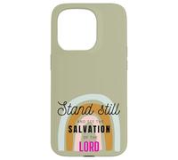 Stand Still And See The Salvation Of The Lord Exodus 14:13 Case for iPhone 15 Pro