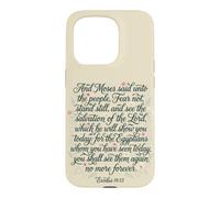 Stand Still and See the Salvation of the Lord | Exodus 14:13 Case for iPhone 15 Pro