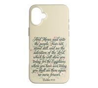 Stand Still and See the Salvation of the Lord | Exodus 14:13 Case for iPhone 16 Plus