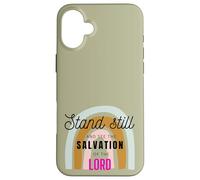 Stand Still And See The Salvation Of The Lord Exodus 14:13 Case for iPhone 16 Plus