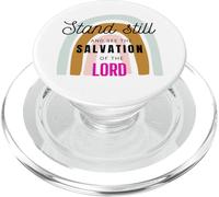 Stand Still And See The Salvation Of The Lord Exodus 14:13 PopSockets PopGrip for MagSafe