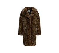 STAND STUDIO Camille Cocoon leopard-print coat - Brown 36-38