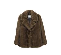 STAND STUDIO Journi faux-fur notched-lapels jacket - Brown 34-36-38-40