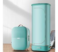 Stand Style Clothes Dryers Indoor, 220v/800w Folding Mini Drying Rack with UV Light Digital Automatic Timer Constant Temperature 60°C 300l Large Capacity Stand Style, for Apartment/Travel Star of