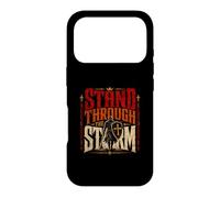 Stand Through The holy Storm Christian Knight Faith Case for iPhone 17 Pro
