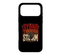 Stand Through The holy Storm Christian Knight Faith Case for iPhone 17 Pro Max