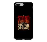 Stand Through The holy Storm Christian Knight Faith Case for iPhone 7 Plus/8 Plus