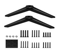 Stand TV for TCL, TV Stand Feet for 28-65 Inch TV, Feet for TV Stand with Non-Slip Pads and M4 M5 Screw Set, Universal TV Stand Compatible with TCL Roku TV