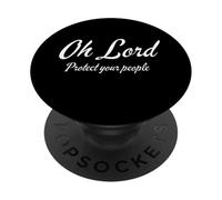 Stand united. Pray boldly Trust God’s Protection Church Gift PopSockets Adhesive PopGrip