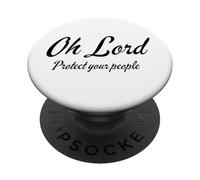 Stand united. Pray boldly Trust God’s Protection Church Gift PopSockets Adhesive PopGrip