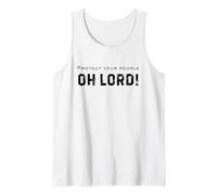 Stand united. Pray boldly Trust God’s Protection Church Gift Tank Top