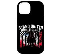 STAND UNITED RIDE BOLDLY Patriotic Rider Case for iPhone 14