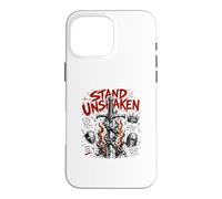 Stand Unshaken Faith Over Fear Christian Scripture Case for iPhone 16 Pro Max