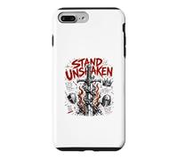 Stand Unshaken Faith Over Fear Christian Scripture Case for iPhone 7 Plus/8 Plus