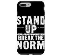 STAND UP BREAK THE NORM Bold Typographic Case for iPhone 7 Plus/8 Plus