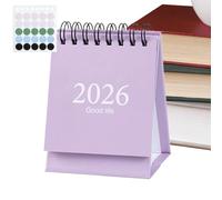Stand Up Calendar,Jan. 2026 to Jul. 2027 Daily Planner | Standing Calendar | for Home Workplace Study Workstation Dorm Counter Meeting Room