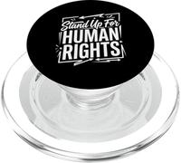 Stand Up For Human Rights Dove Activism Social Justice PopSockets PopGrip for MagSafe