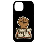 Stand Up For The Unborn Pro-Life Raised Fist Retro Vintage Case for iPhone 14