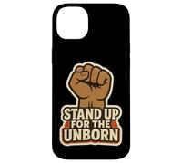 Stand Up For The Unborn Pro-Life Raised Fist Retro Vintage Case for iPhone 14 Plus