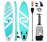 Stand Up Paddle Board Inflatable Paddle Board Inflatable Paddleboard SUP Board with Premium Full Accessories 305x76x15cm for Youth & Adults Autumn Outdoor in Oceans, River and Lakes
