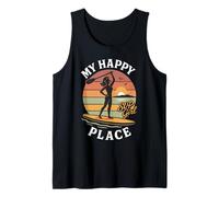 Stand Up Paddle Board SUP Girl Tank Top