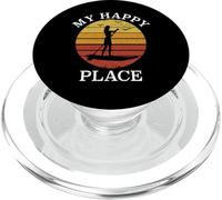 Stand Up Paddle Board - Water Sport SUP Girl My Happy Place PopSockets PopGrip for MagSafe