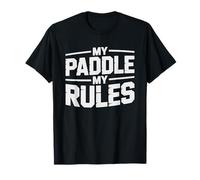 Stand Up Paddleboard Attitude Paddle Rules Identity Sup T-Shirt