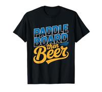 Stand Up Paddleboard Post Sup Beer Humor Lake Lifestyle T-Shirt