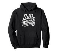 Stand Up Paddling Therapy Mental Health Water Sport Stress Pullover Hoodie