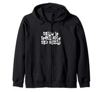 Stand Up Speak Loud Stay Human Humanity Zip Hoodie