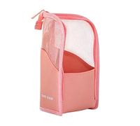 Stand Up Storage Bag for Makeup Portable Waterproof Storage Bag Travel Makeup Bag for Women School Home Travel Brush Pens Skin Care Beauty, Pink, Siehe Beschreibung, See description