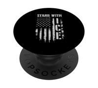 Stand With ICE - Patriotic Border Security Immigration Law PopSockets Adhesive PopGrip