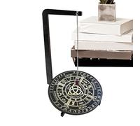 Stand | Wooden Altar Table for , Artisan Vertical Stand for Energy Activities Meditative Reading Tarot Altar Setup