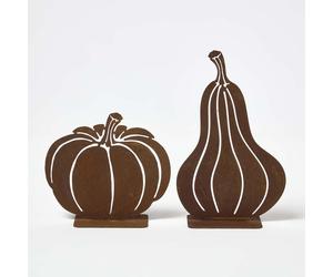 Standalone Metal Decorative Garden Ornaments Pumpkin & Squash