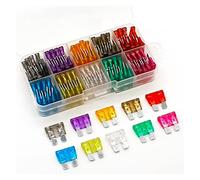 Standard 100pcs Auto Automotive Car Boat Truck Blade Fuse Box Assortment 2A 3A 5A 7.5A 10A 15A 20A 25A 30A 35A Protected circuits