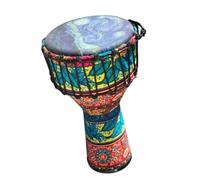 Standard 11-inch Portable PVC African Drum Playing Type African Percussion Drum African Drum for Beginners (Color : A)