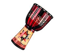 Standard 12-inch Mahogany African Drum Sheepskin Drum Head Tambourine Adult Percussion Instrument African Drum for Beginners (Color : H)