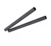 Standard 15mm Rod Clamp Rods, Carbon Fiber 170mm Pair for Camera Rig Expansion, Lens Mounting, and Monitor Arm Setups