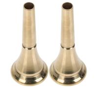 Standard 2.6 Inch Deep Cup Replacement Accessory | Copper Alloy Material with Gold-tone Finish, Ergonomic Rim Design, Suitable for Beginners and Stage Performance
