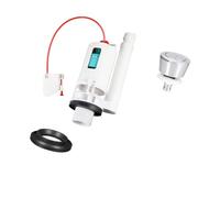 Standard 2 Inch Toilet Flush Mechanism Including Double Buttons for Partial or Full Flush and Simple Installation Good ABS Gate