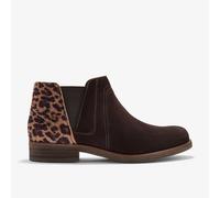 Clarks Women's Demi 2 Beat Dark Brown Suede Ankle Boots | Size: 3-Standard Fit Clarks Brown 3-Standard Fit