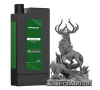 Standard 3D Printer Resin 3.6KG Fast UV Curing Plant-Based 3D Resin Liquid High Precision Low Viscosity Suit for 8K/12K/14K GK3 Series DLP LCD 3D Printing Miniatures, Garage Kits,HD Dark Grey3.6KG