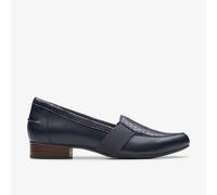 (Standard, 4.5 (Adults')) Juliet Beat Navy Leather