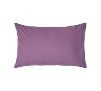(Standard - 48 x 74 cm, Grape) Egyptian Cotton Pillow Case 200 TC Equivalent 400 Thread Count