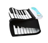 Standard 49 Keys Soft Silicon Roll Up Piano Electronic Keyboard Instrument For Students Keyboard Piano for Beginner