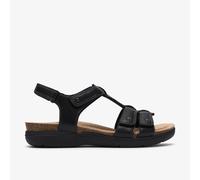 (Standard, 6.5 (Adults')) April Cove Black Leather