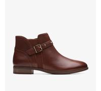 (Standard, 6.5 (Adults')) Trish Strap Dark Tan Lea